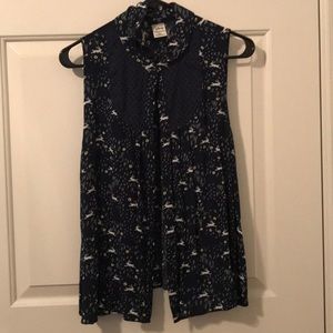 Alice and wonderland blouse